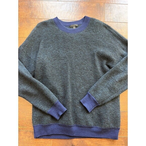 J Crew Brushed Mohair Wool Blend Boyfriend Sweater Size Small - Picture 1 of 6